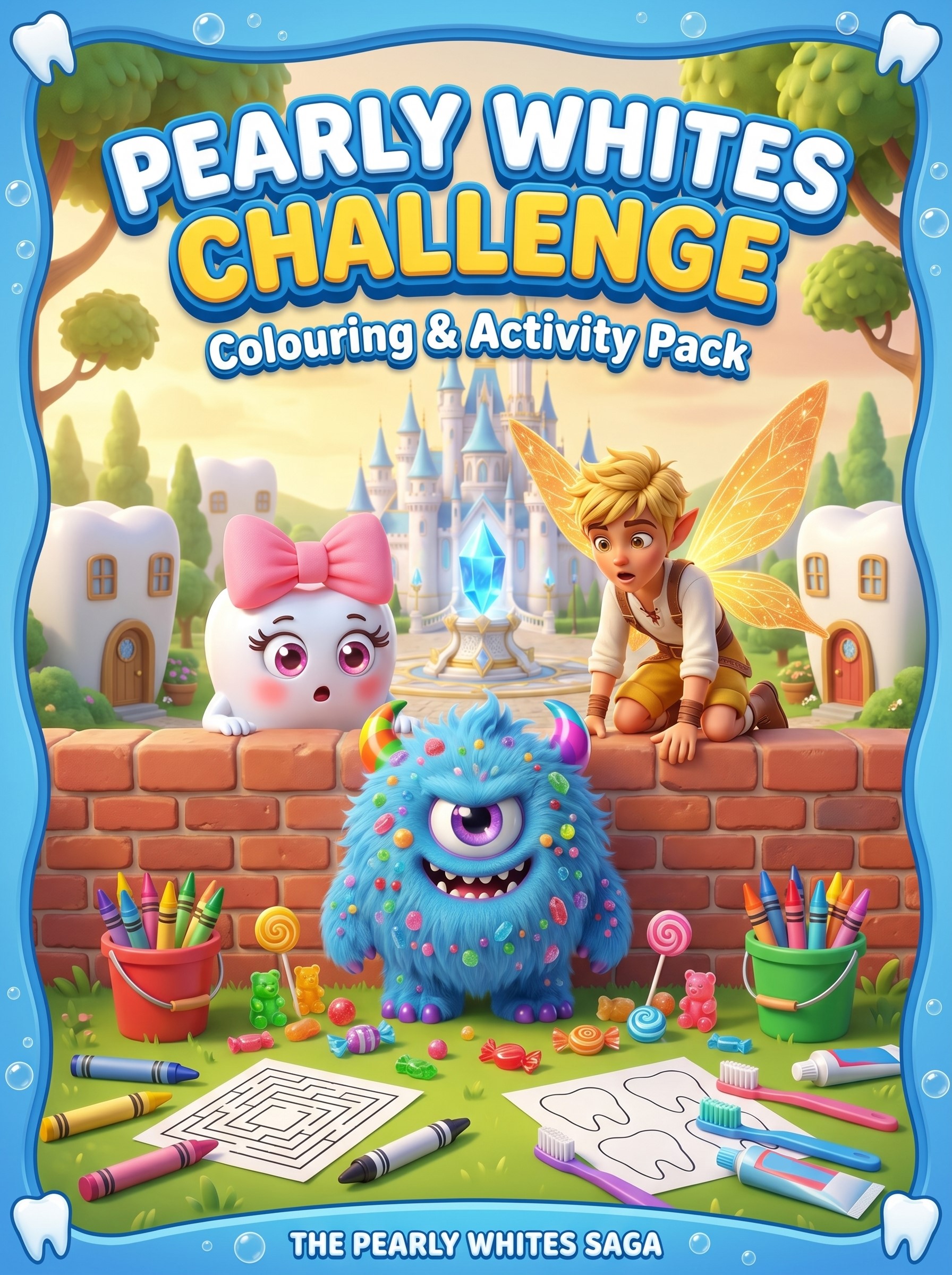 Pearly Whites Challenge Activity Book